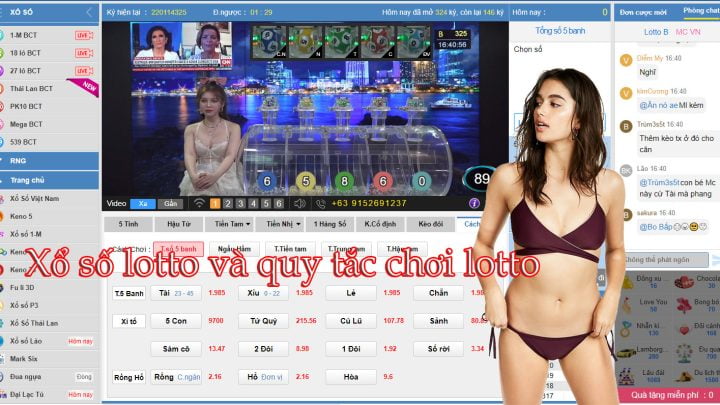 Xổ số lotto và quy tắc chơi lotto 4 banh