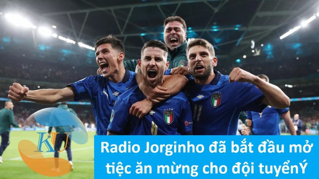 EURO 2020: Radio Jorginho ăn mừng Ý vô địch