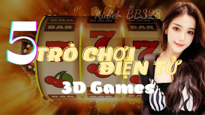 Top 5 trò chơi điện tử 3D Games tại Nhà cái Kubet