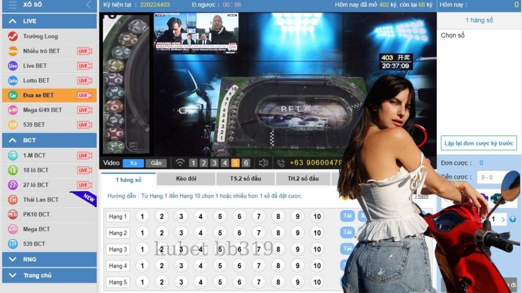 Chiến lược chơi đua xe Bet - Xổ số trực tuyến kiếm tiền online  thật từ trò chơi siêu lợi nhuận