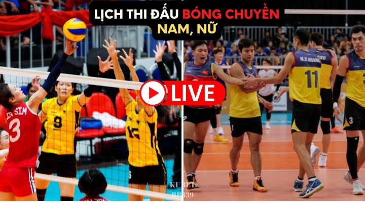 Lịch thi đấu bóng chuyền Nam, Nữ Sea Game 31 - Bongdaso tin tuc