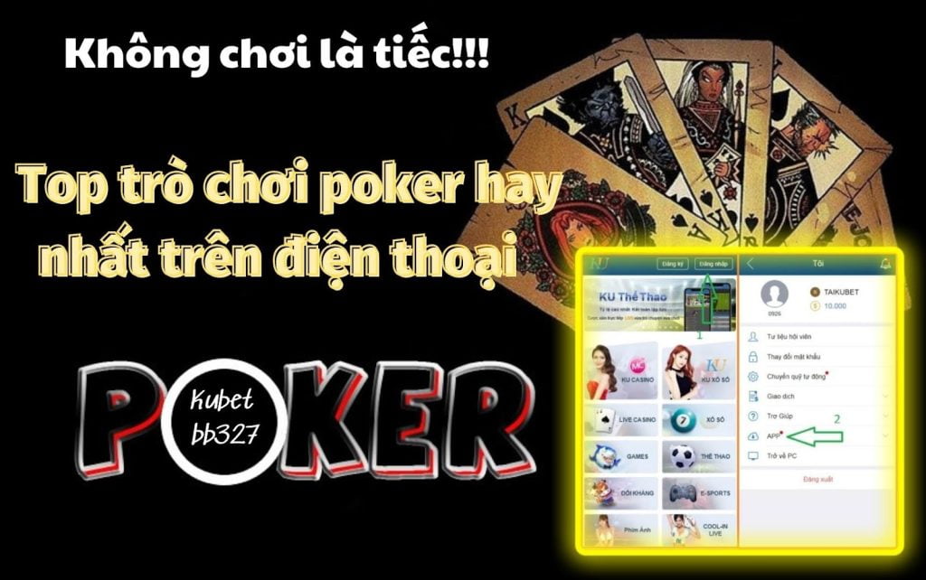 trò chơi poker hay nhất trên điện thoại