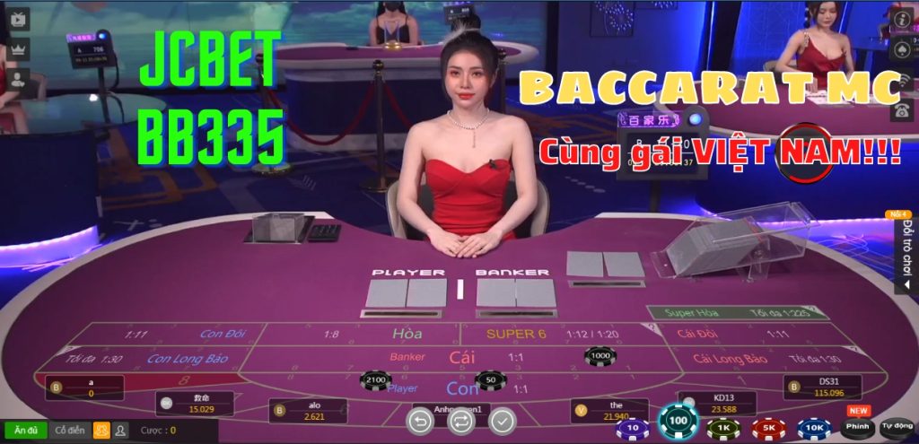 baccarat kiếm tiền trên jcbet