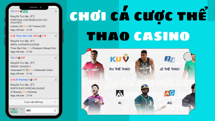 chơi cá cược thể thao casino