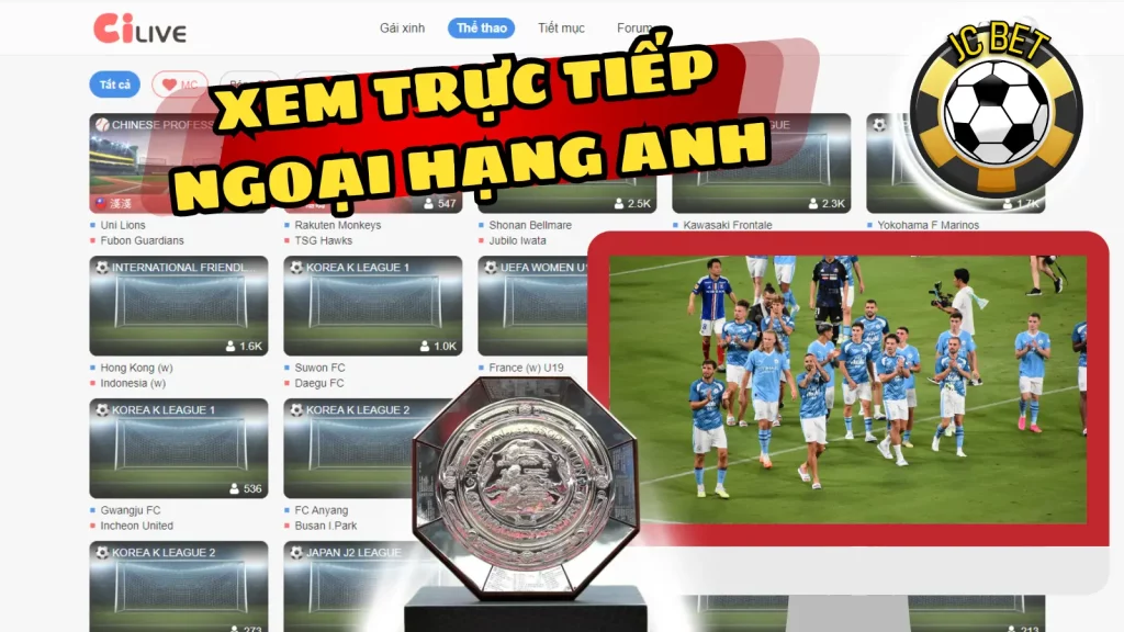 Trực tiếp Man City